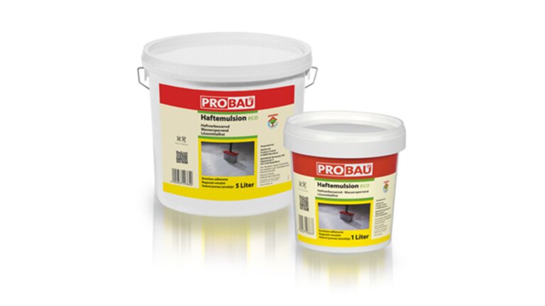 Haftemulsion eco, im weißen Eimer, zwei verschiedene Größen